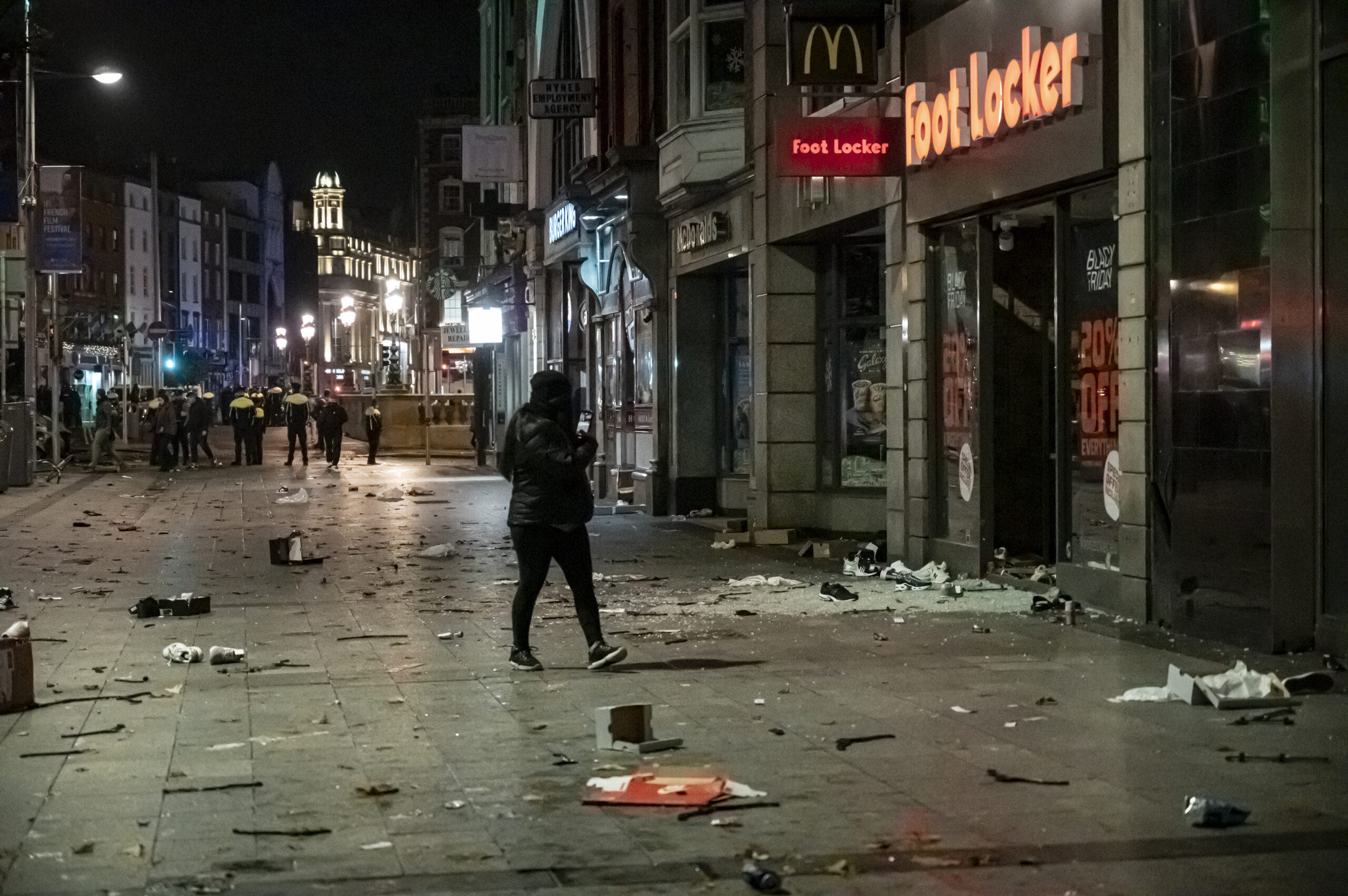 Irish Far-right Riot